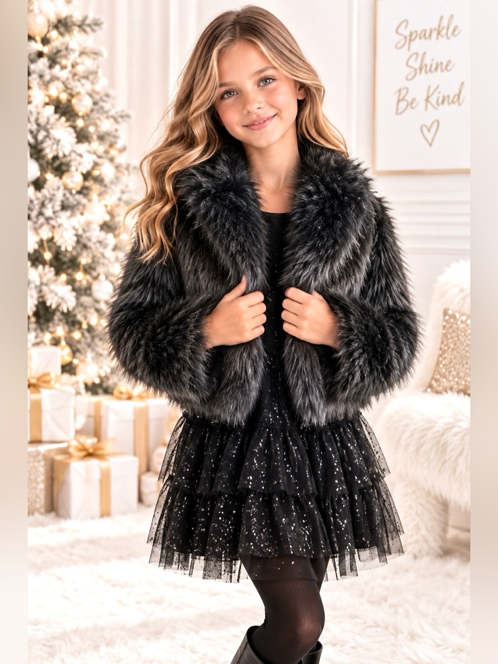 LUXURY FUR COAT